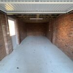 A single garage area for car